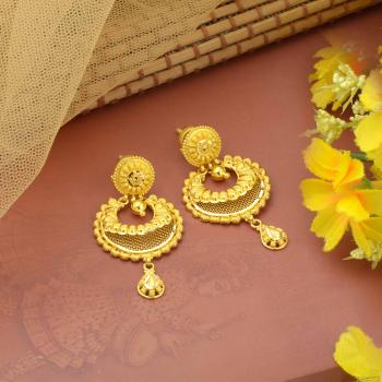 Women 10Gram, Skin Friendly Elegant Look Beautiful Design Gold Earrings  Gender: Women'S at Best Price in Jodhpur | Maa Kripa Jewellers