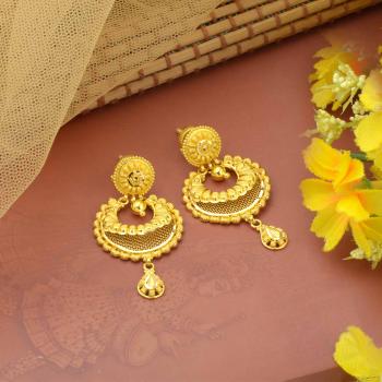 Traditional Gold Earrings Design  Buy Earrings Online