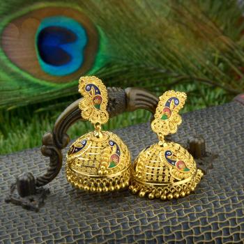 Gold Earrings  Lagu Bandhu