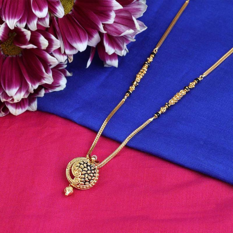 Gold Mangalsutra WHPS8830 Waman Hari Pethe Sons