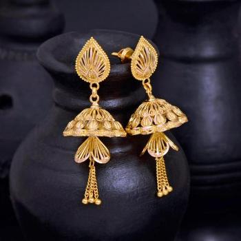 18 Small gold earrings designs for daily use  People choice