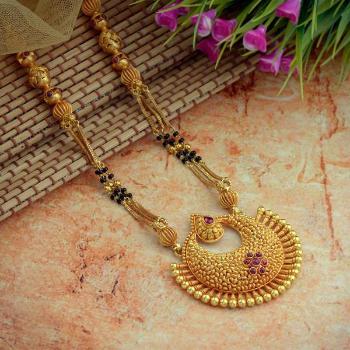 Mangalsutra Designs Gold Waman Hari 